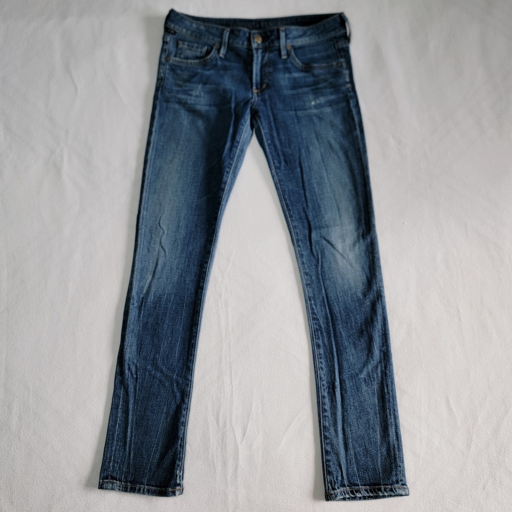 Citizens of Humanity Skinny Jeans Blue Women's 28 Distressed Indie Sleaze Denim